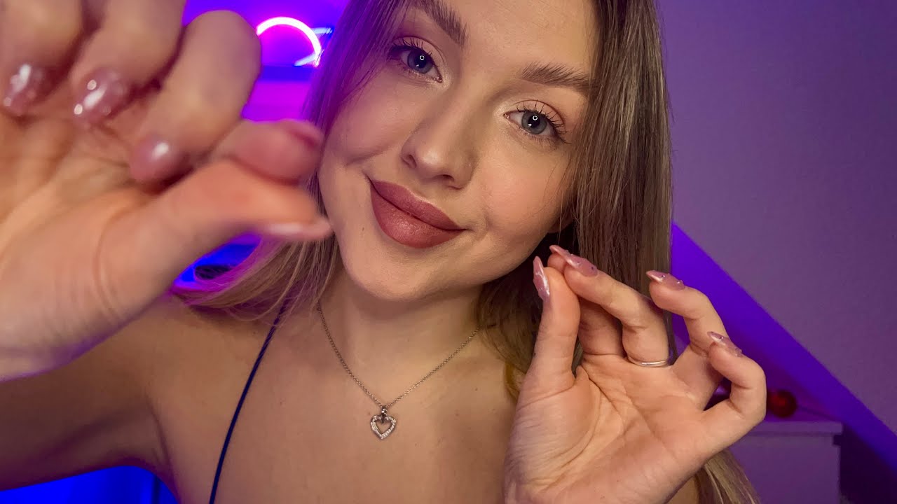 ASMR | plucking & scooping negative energy | positive affirmations for a new year ⭐️ Deep Cleansing