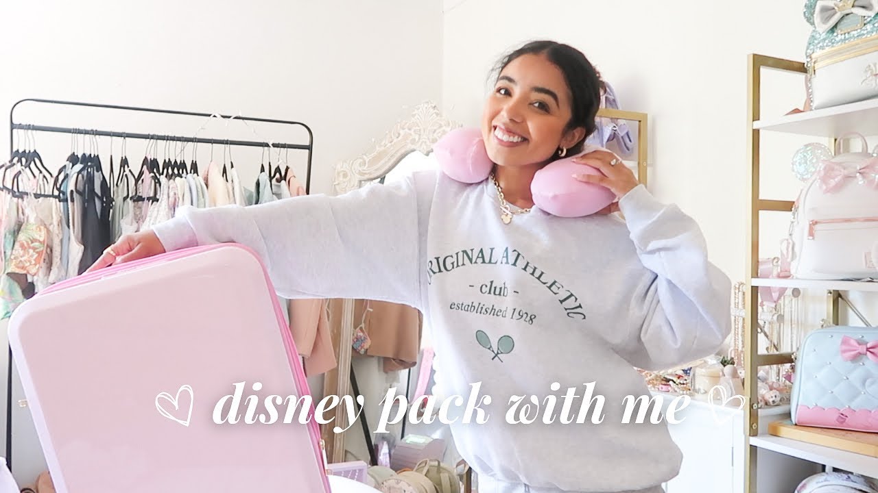 Pack with me for DISNEY!!