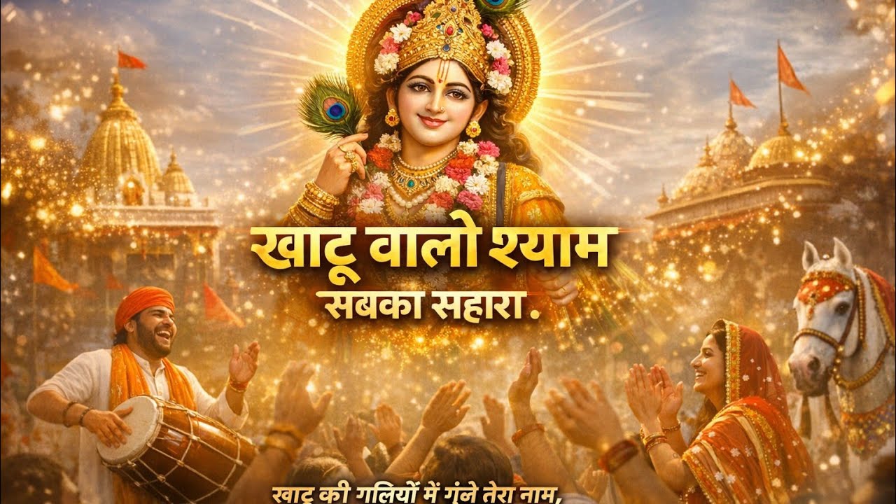 खाटू वाले श्याम, मेरा तू ही तो काम । खाटू वाले श्याम बाबा का शानदार भजन। Khatu shyam bhajan । 