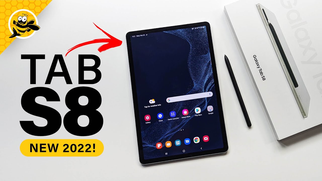 Samsung Galaxy Tab S8 (2022) - Unboxing and  Review!