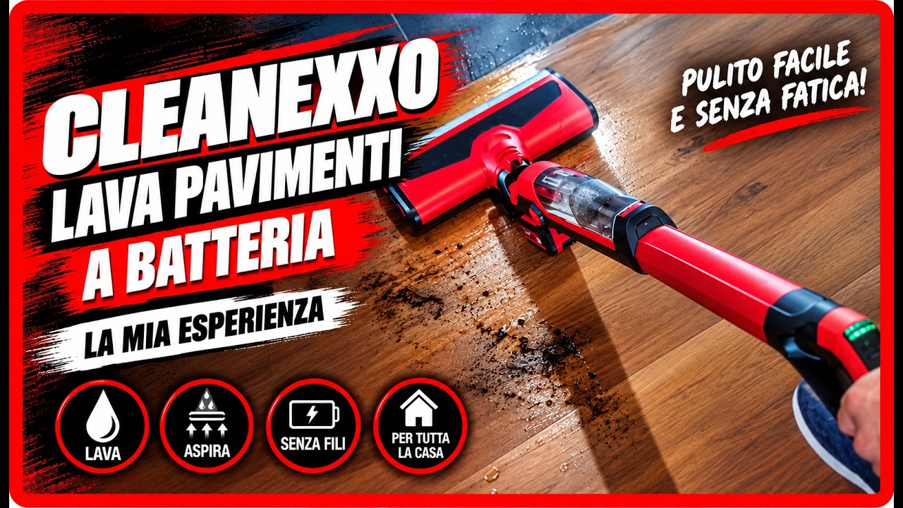 Ho provato la Einhell CLEANEXXO lavapavimenti a batteria #einhell