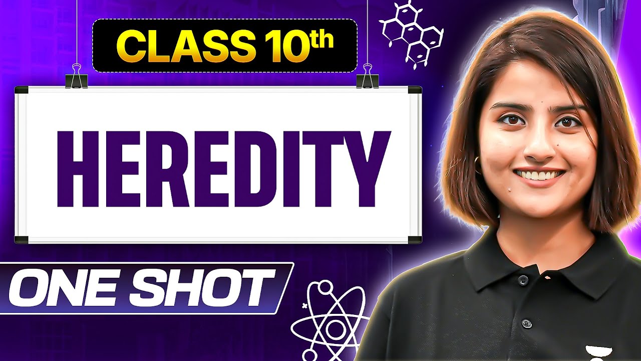Heredity Class 10 | Detailed One Shot (Complete Concept + Questions) | Seep Ma'am