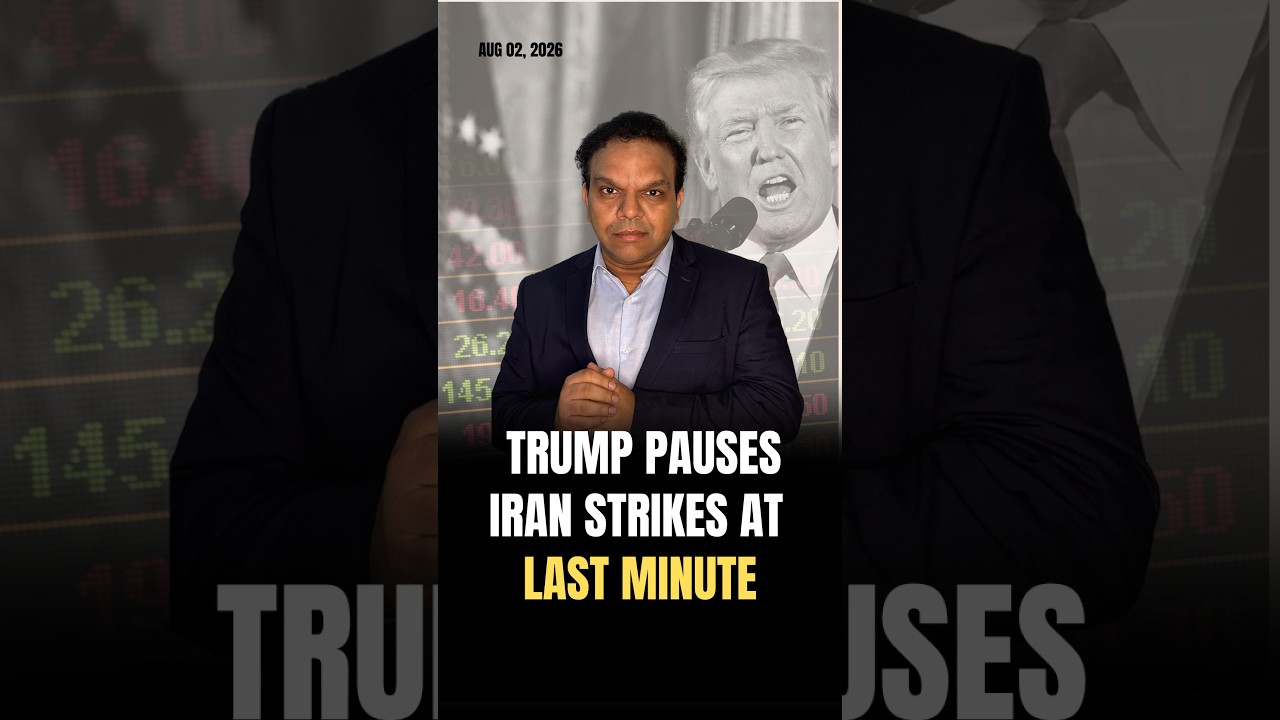 Trump Pauses Iran Strikes at Last Minute #iran #iranisraelwar #iranwar #missileattack #trump #israel