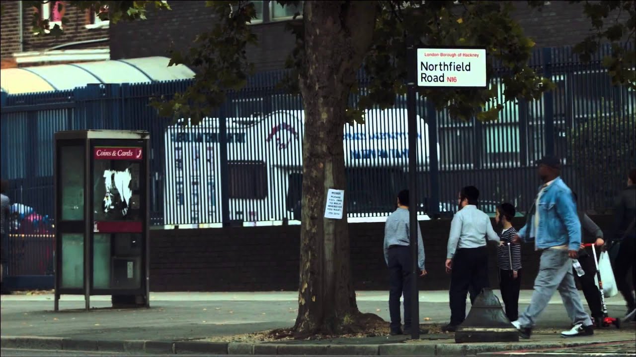 Stamford Hill Haredi Jews react to anti-segregation posters.