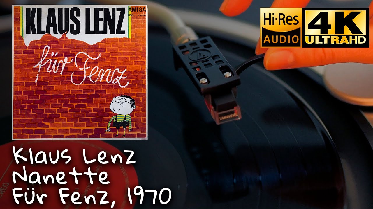 Klaus Lenz - Nanette (Für Fenz), 1970, Vinyl video 4K, 24bit/96kHz