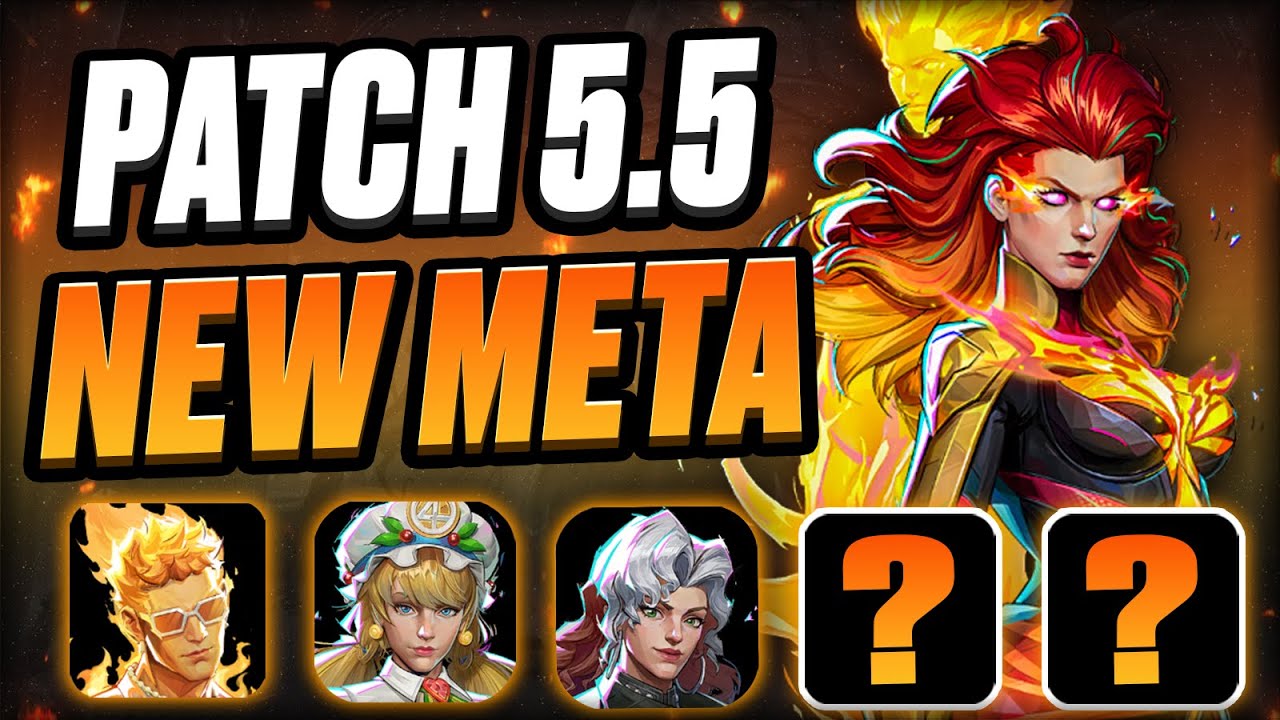 NEW 10 BIG Winners in Patch 5.5 (NEW META) | DPS, Tank, Support - Marvel Rivals