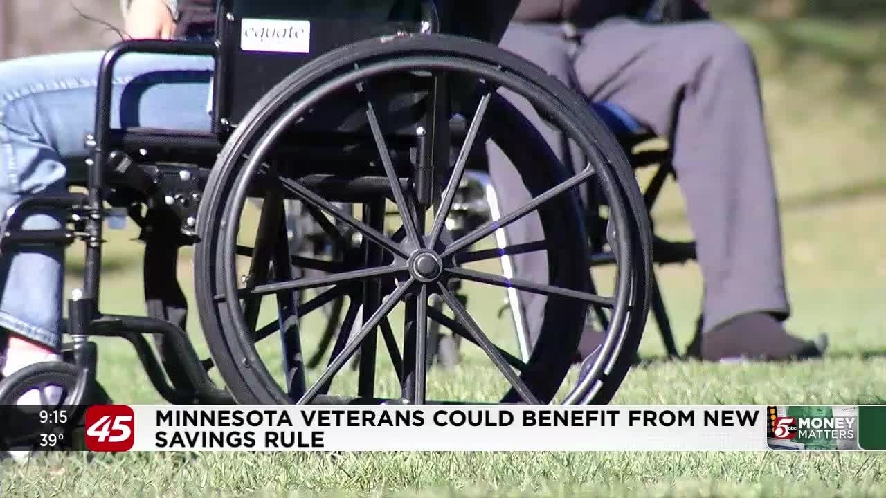 Change in law will benefit millions of veterans with disabilities