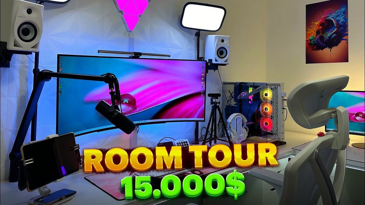 $15,000 Gaming Setup/Room Tour 🔥روم تور