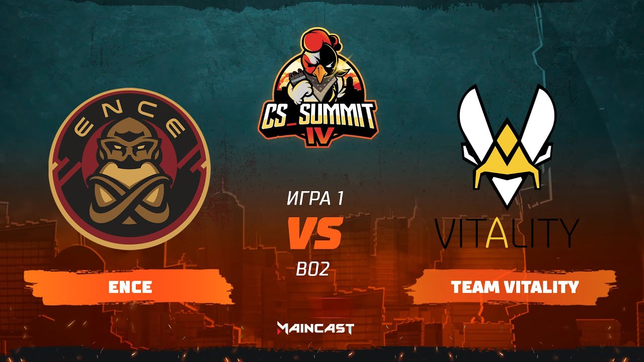 ENCE vs Team Vitality [Map 1, Overpass] (Best of 2) | cs_summit 4
