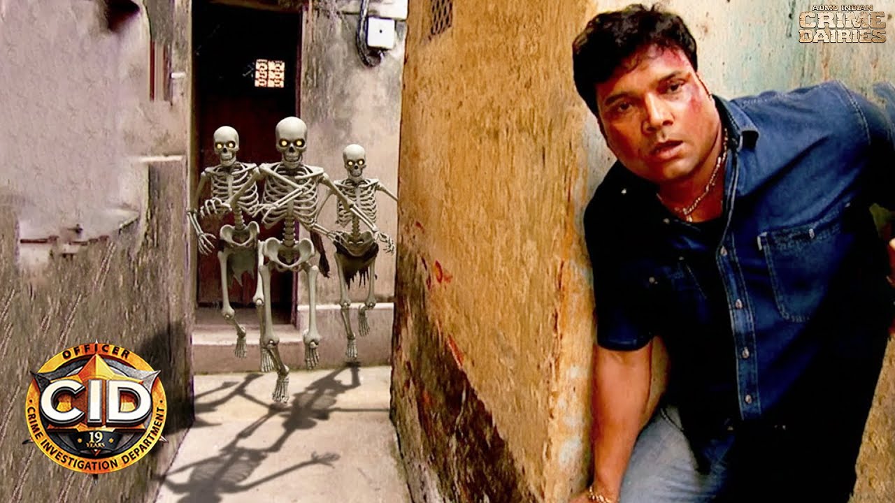 खुनी कंकाल दया के पीछे पड़े है | दया अपनी जान बचा कर भाग रहा | CID | CID Skleton | Full Episode #cid