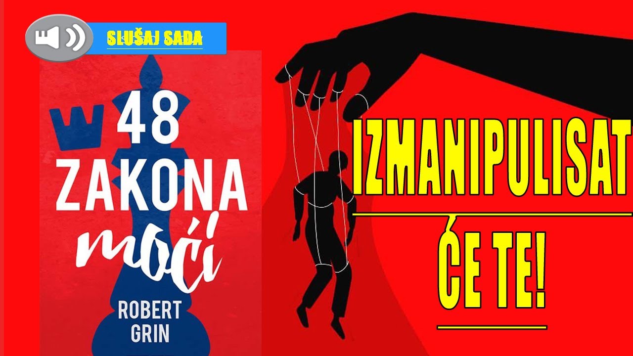 NAUČI OVE ZAKONE DA NE BUDEŠ IZMANIPULISAN- 48 ZAKONA MOĆI! - Robert Greene (sažetak knjige)