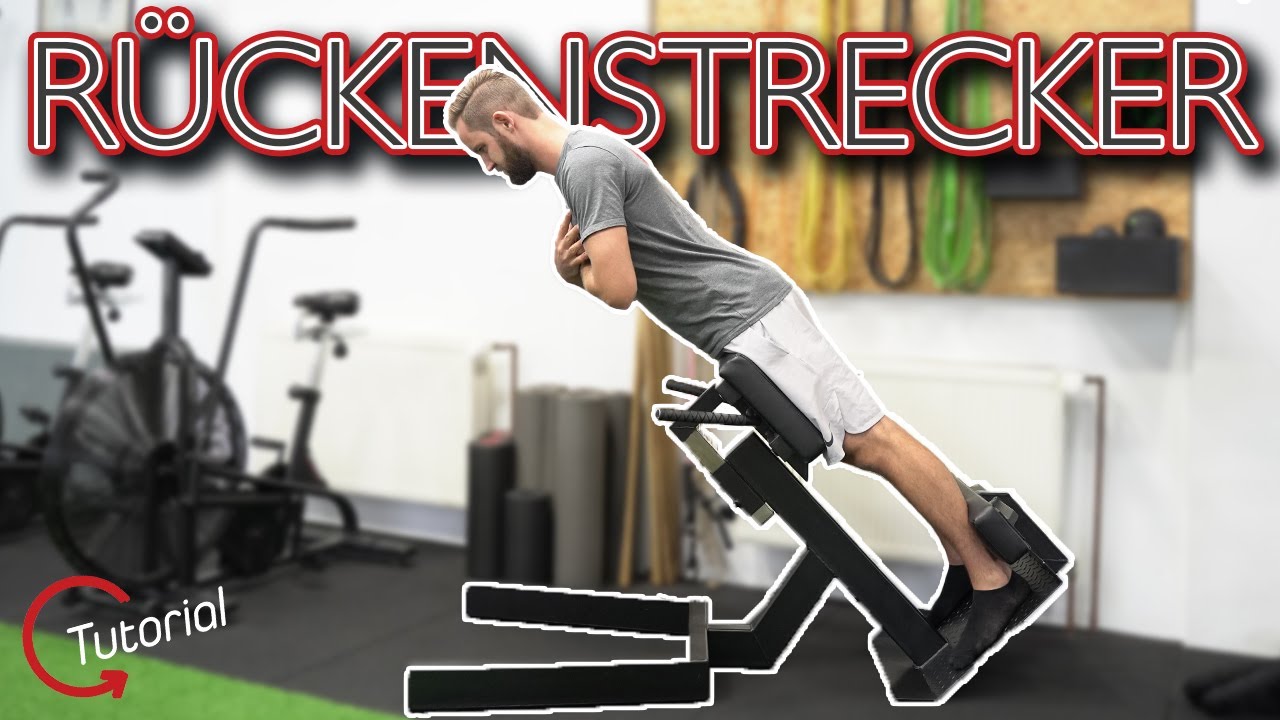 Backextensions/Hyperextensions - Die richtige Technik beim Rückenstrecker |  Tutorial | Kernfit