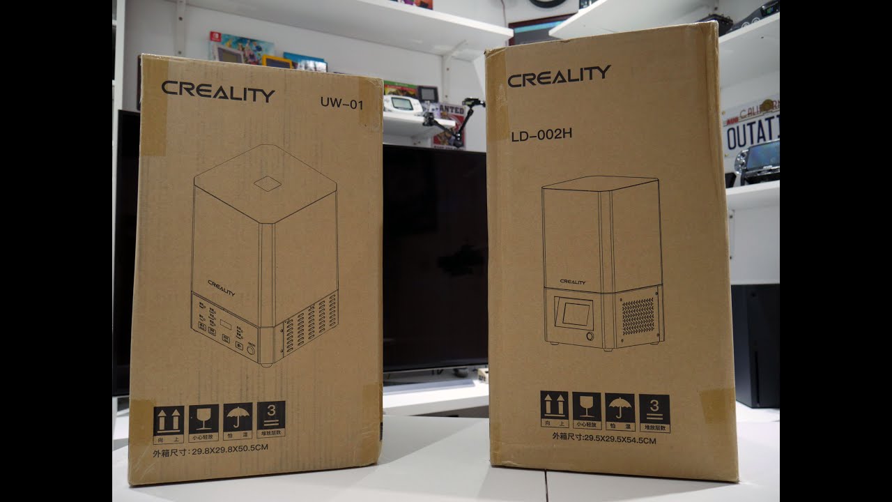 Creality LD-002H & Wash Station Unboxing