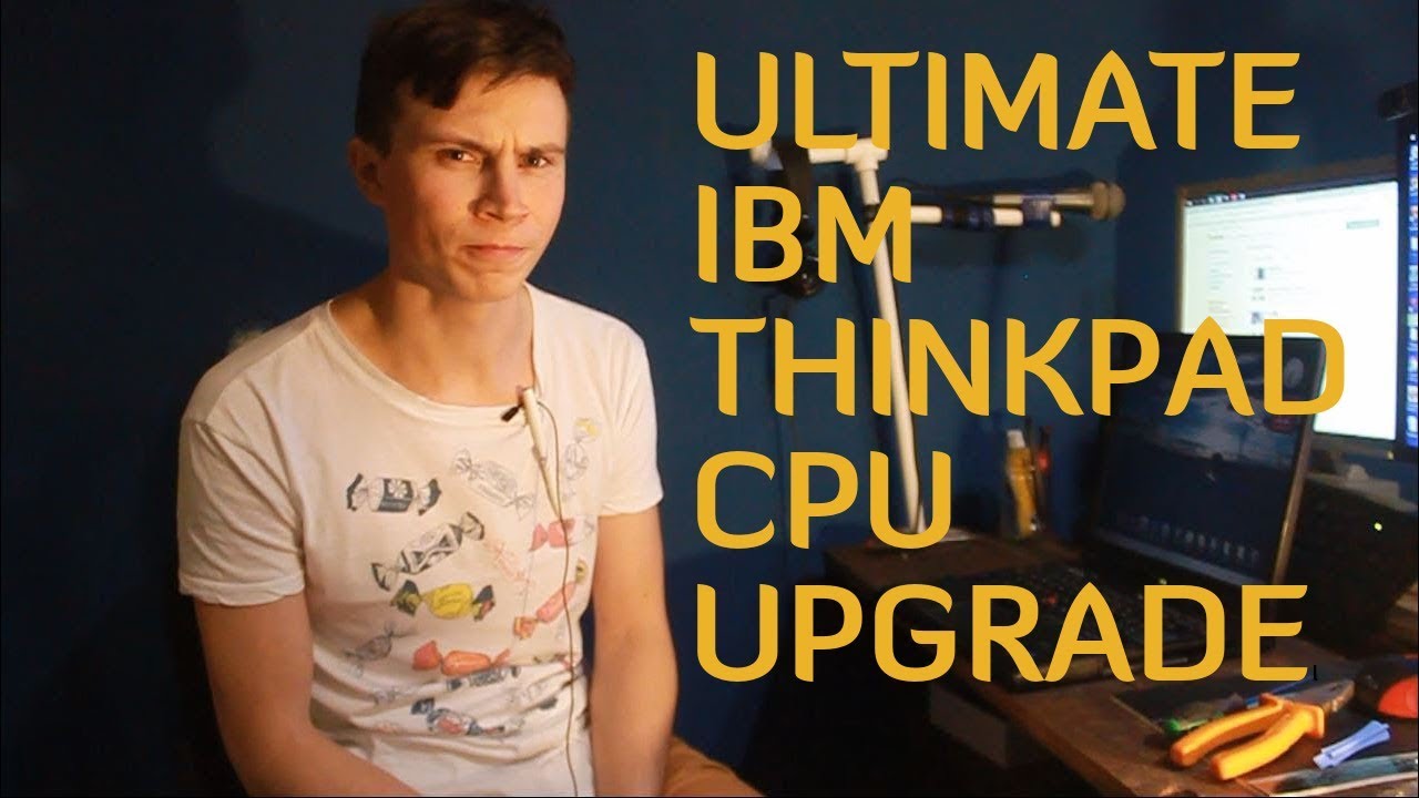 IBM Thinkpad T60 Processor Upgrade Замена процессора