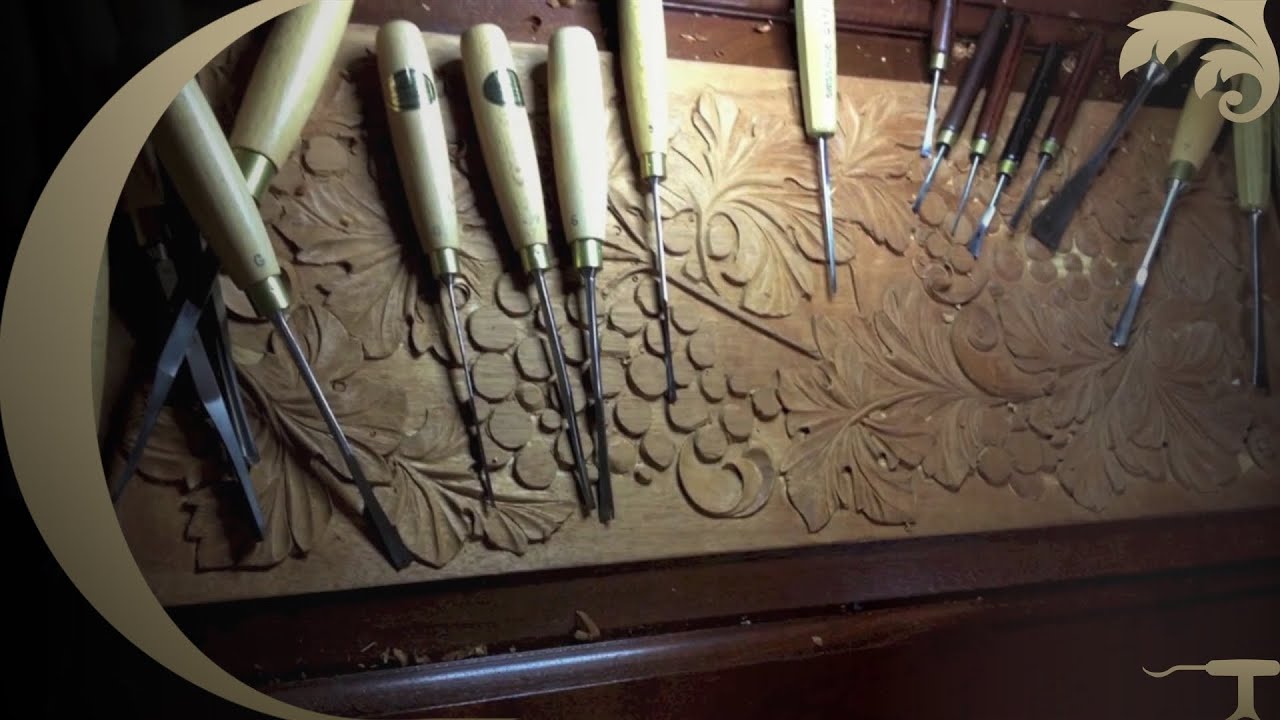 WOODCARVING mahogany antique doors