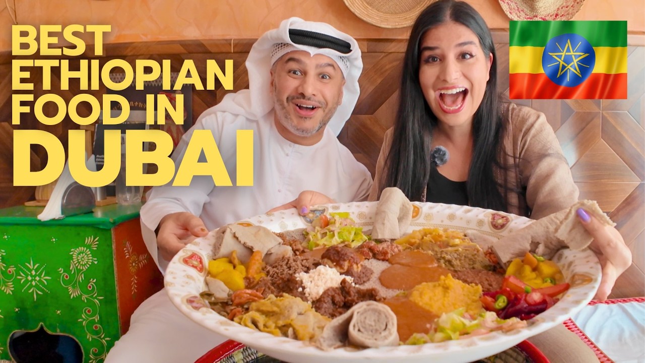 The Best Ethiopian Restaurant in Dubai | Zagol in Karama 🇪🇹