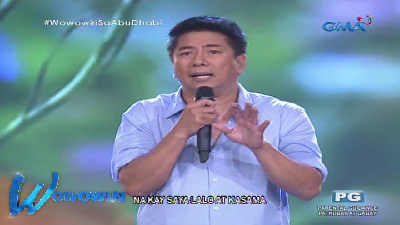 Wowowin: Willie Revillame serenades the Filipinos in Abu Dhabi