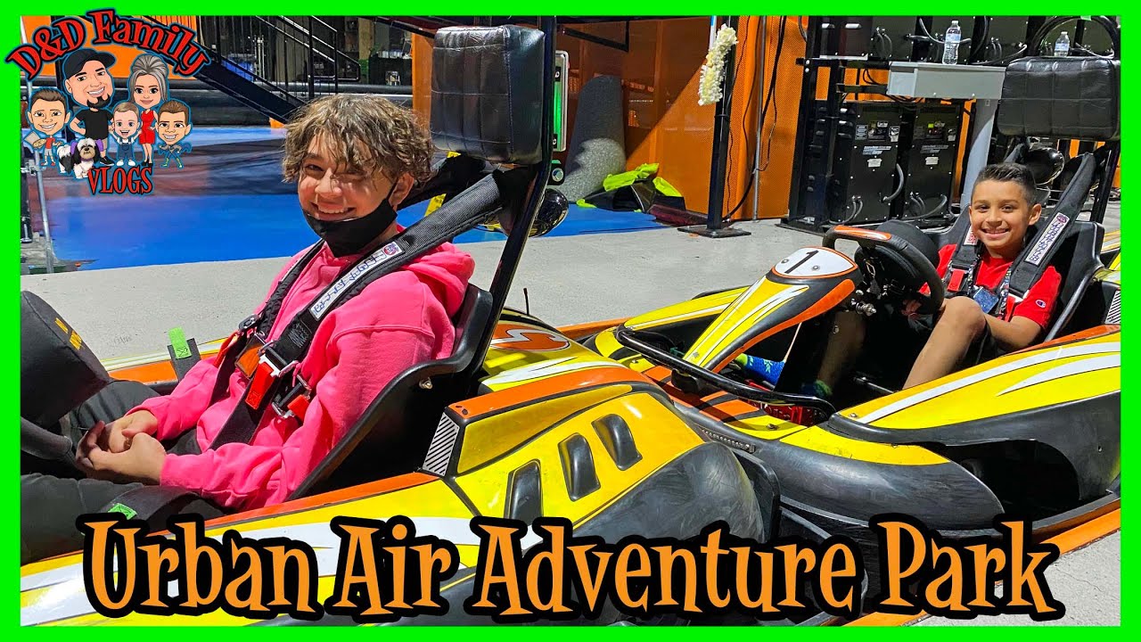 FAMILY FUN at URBAN AIR ADVENTURE PARK in PEORIA AZ | D&D FAMILY VLOGS