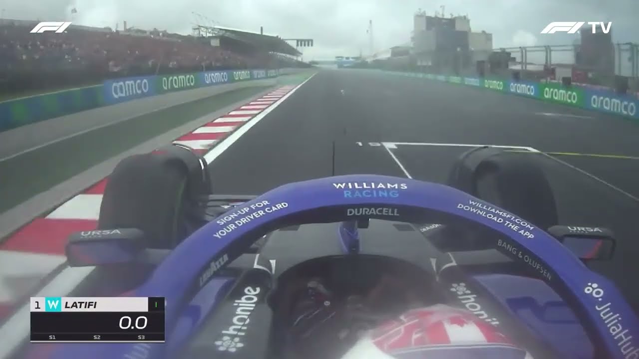 The day Nicholas latifi TOPPED a Formula 1 Practice Session | FP3 Onboard Lap