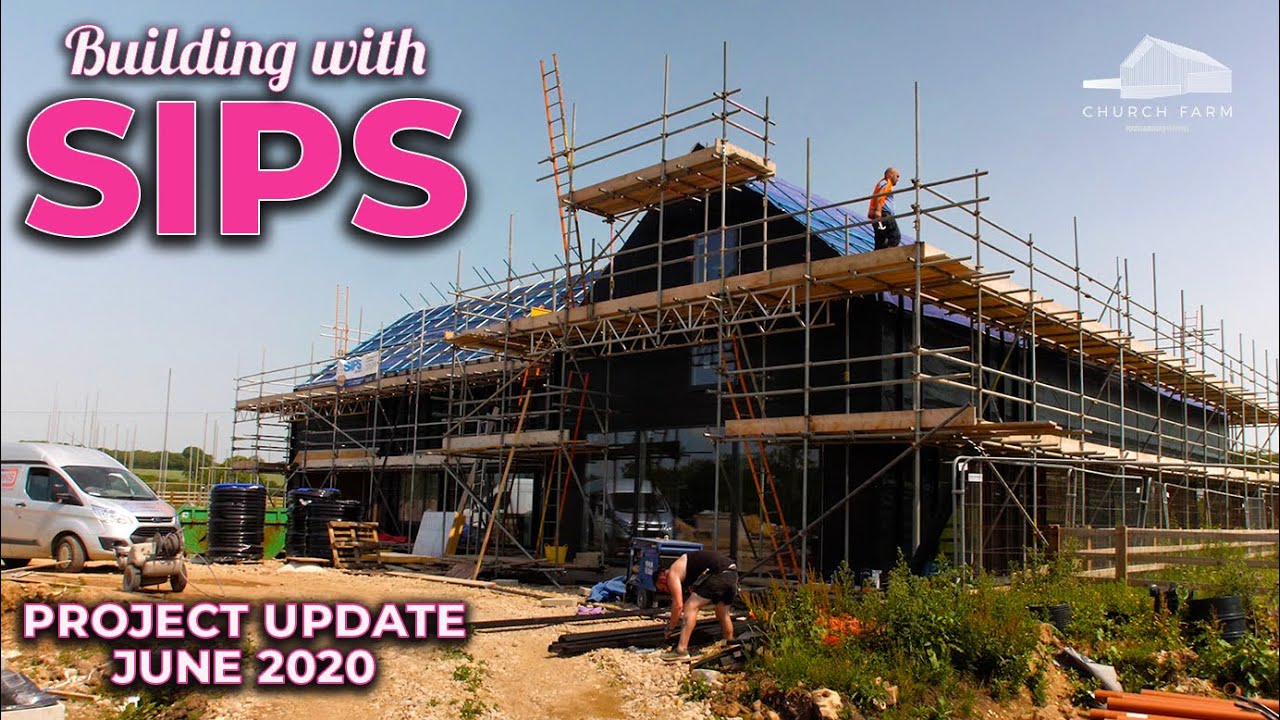 SIPS Housing Development - Church Farm Ep4 | June 2020 Update (Eco-friendly SIPS Homes)
