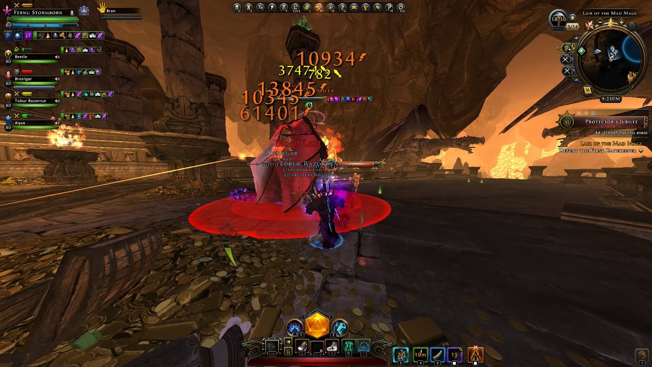 Neverwinter Module 16 - SW DPS Fernu Stormborn - Fun Party at LoMM