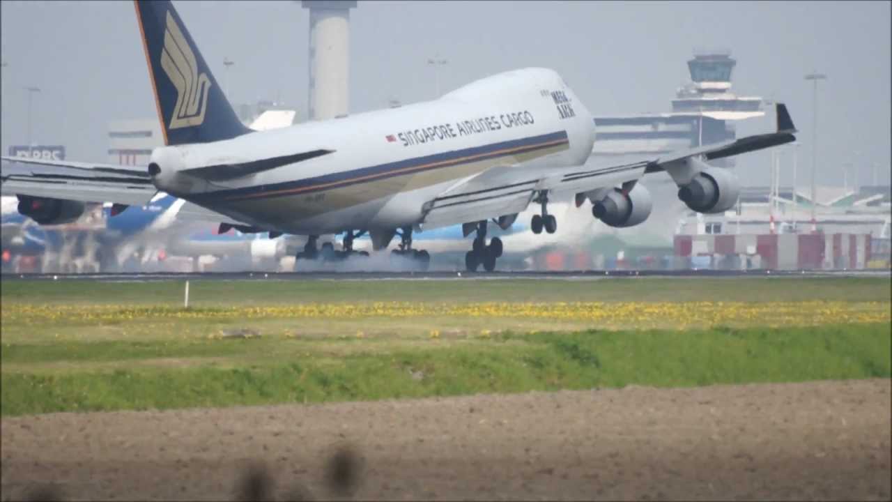 Landingen op Schiphol