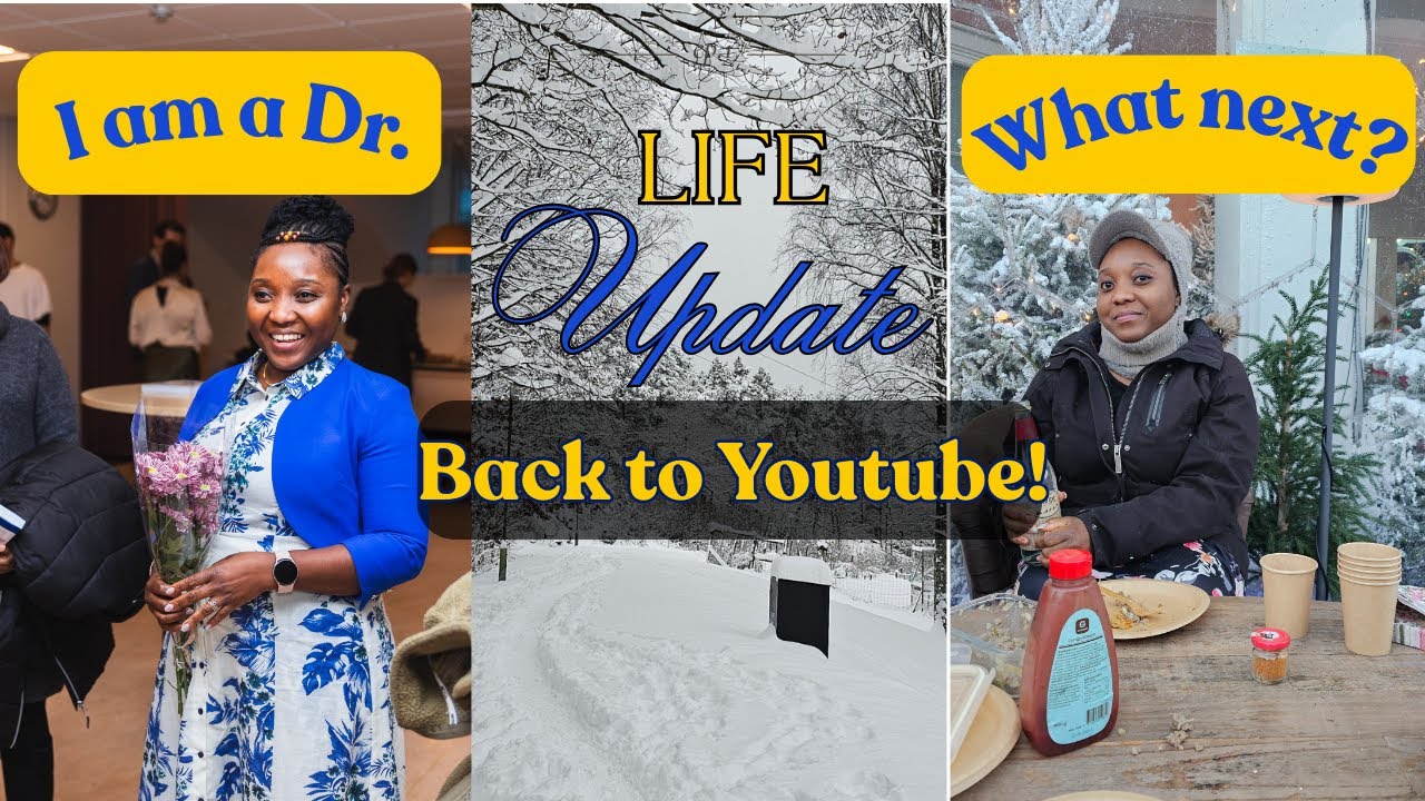 This is why I was missing in action | LIFE UPDATE |  I am back on Youtube, Job search in Sweden