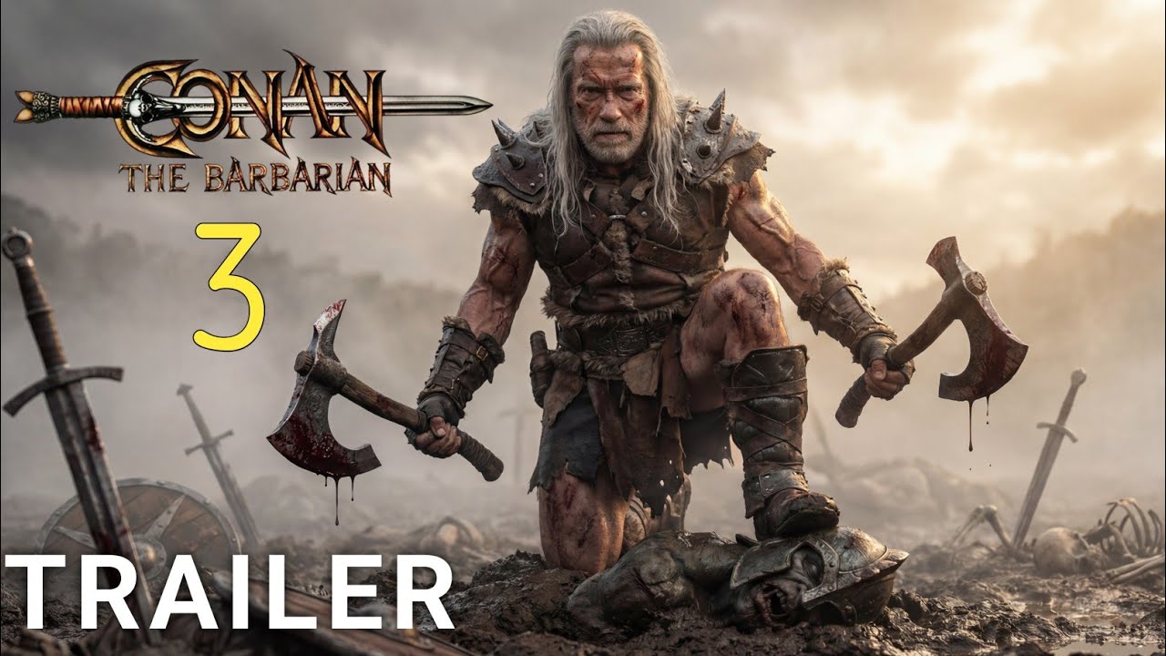 CONAN THE BARBARIAN 3 (2026) - First Trailer | Arnold Schwarzenegger