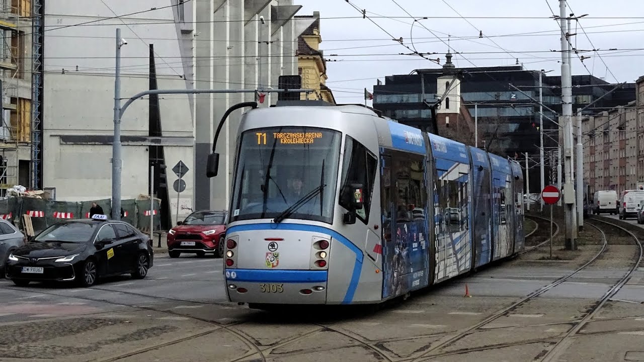 Škoda 19T #3103 - MPK Wrocław (Przejazd, 21)