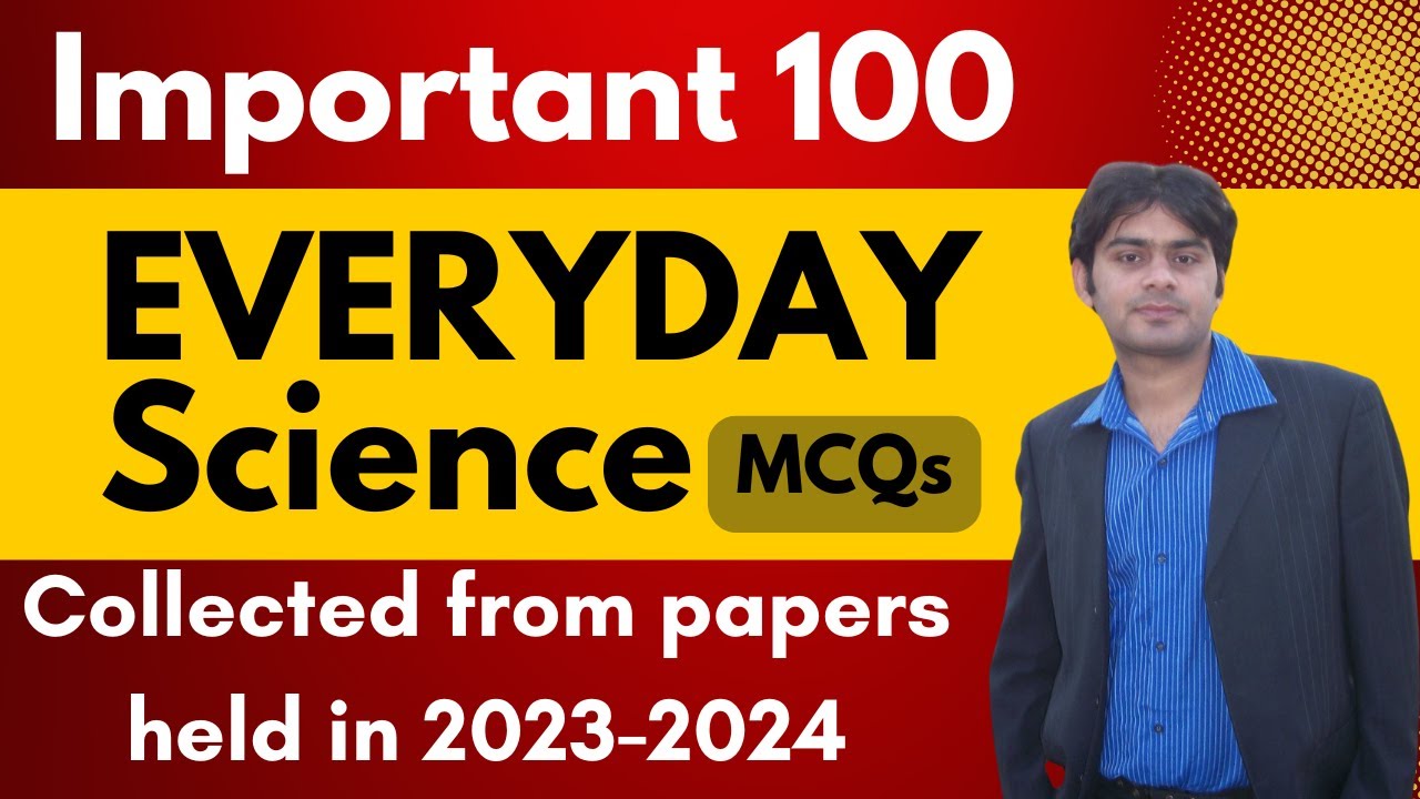 Everyday Science important MCQs #pera #ppsc #subinspector