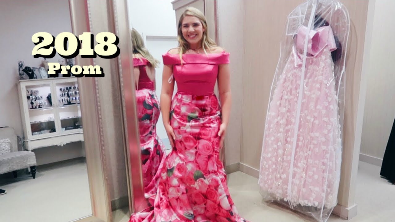 PROM DRESS SHOPPING!! SHERRI HILL DRESSES!! // Bailey Uhler