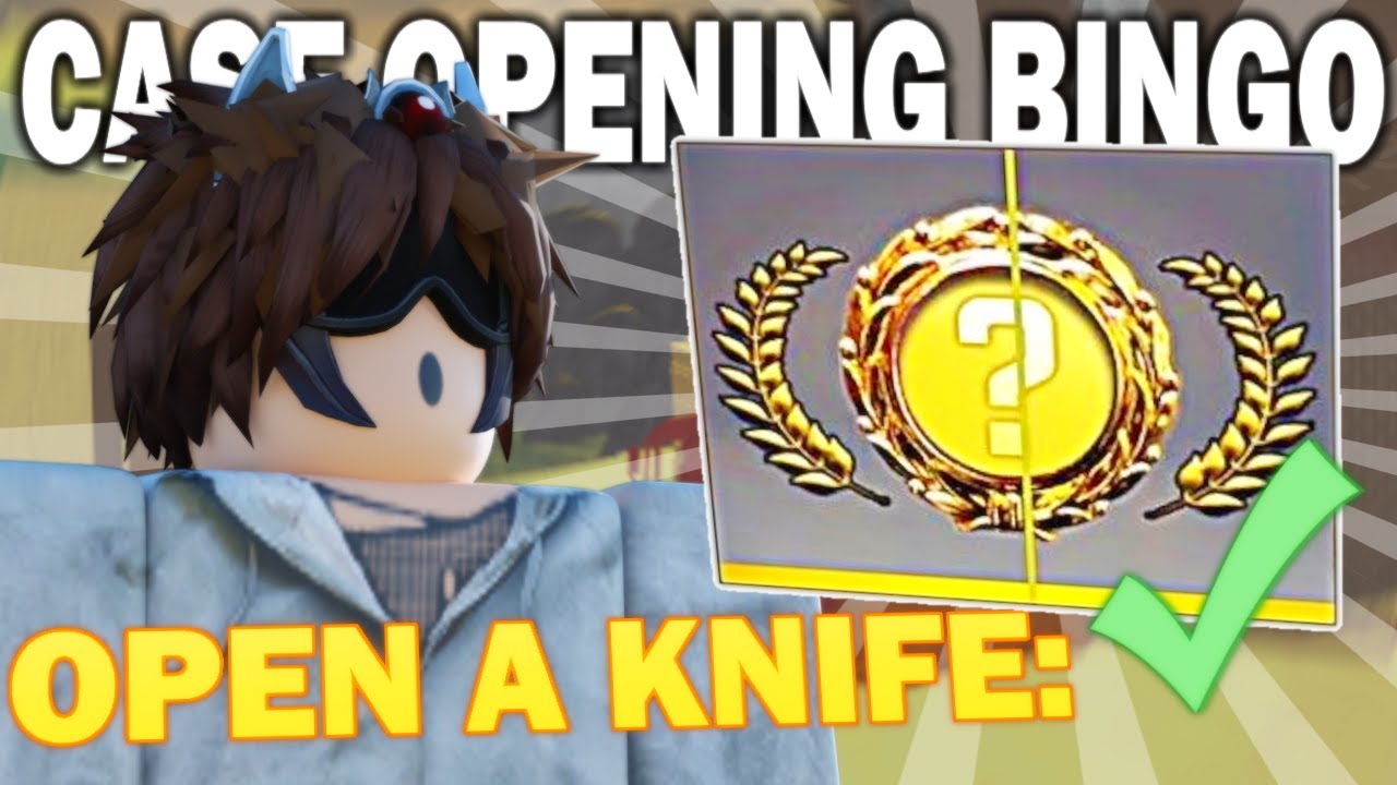 Бинго с открытием кейсов BLOXSTRIKE 200