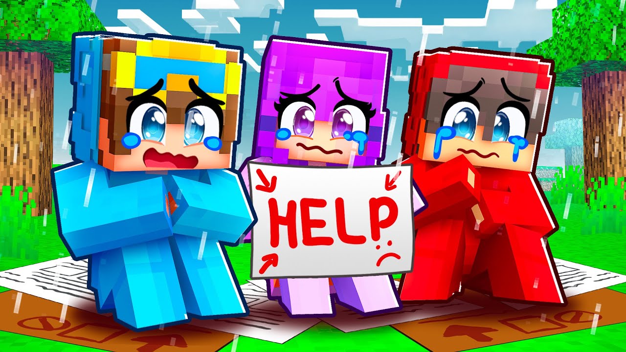 Зои — БЕЗДОМНАЯ в Minecraft!