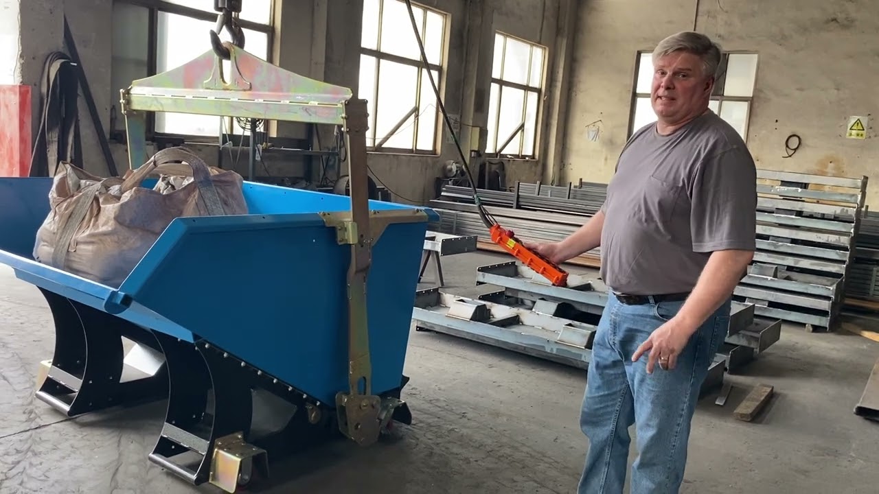 DeSite crane / forklift bin
