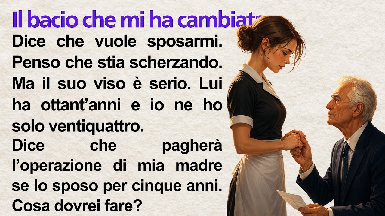 The Kiss That Changed Me 🔥| Learn Italian Through Story 🇮🇹 | Italian A1&ndash;A2 Listening Practice
