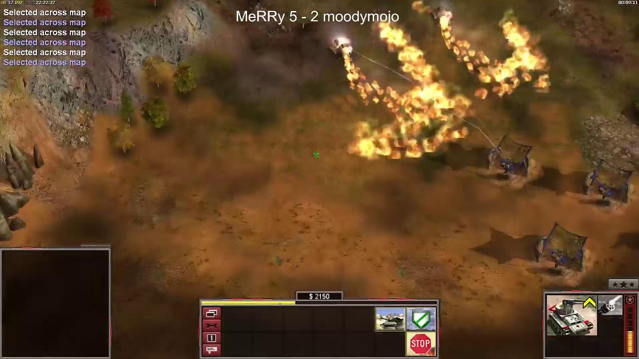 Generals Zero Hour 1v1 10k  ARAB CHAMPION - Semi Finals - MeRRy! vs Mojo