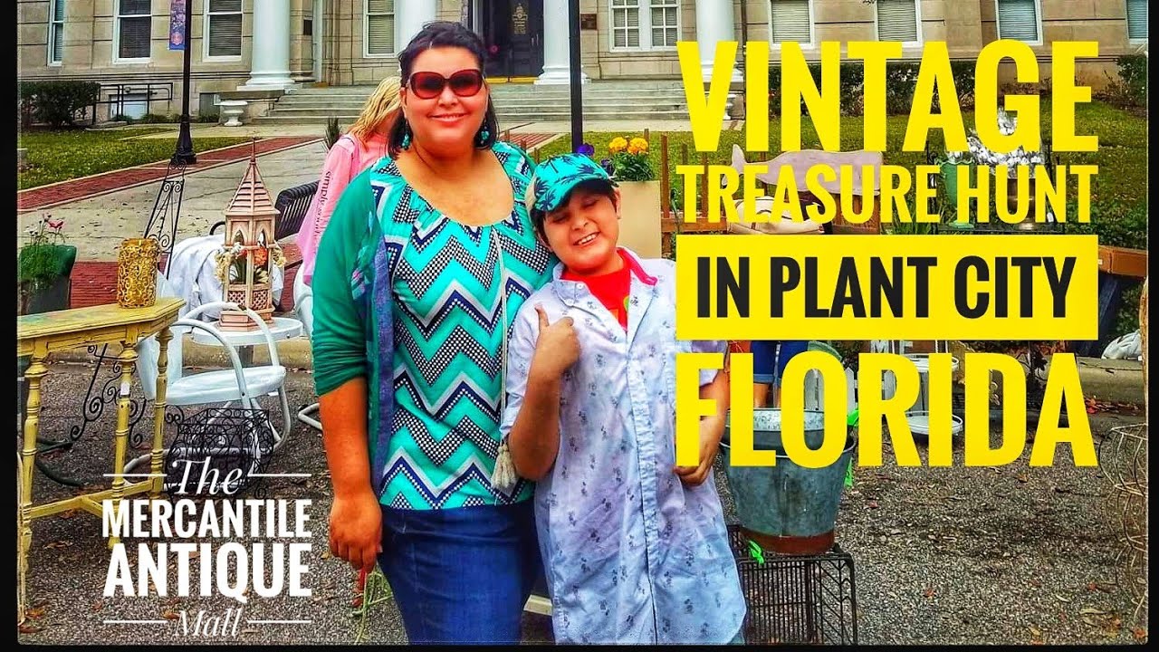 Vintage Treasure Hunt in Plant City Florida- The Mercantile Antique Mall