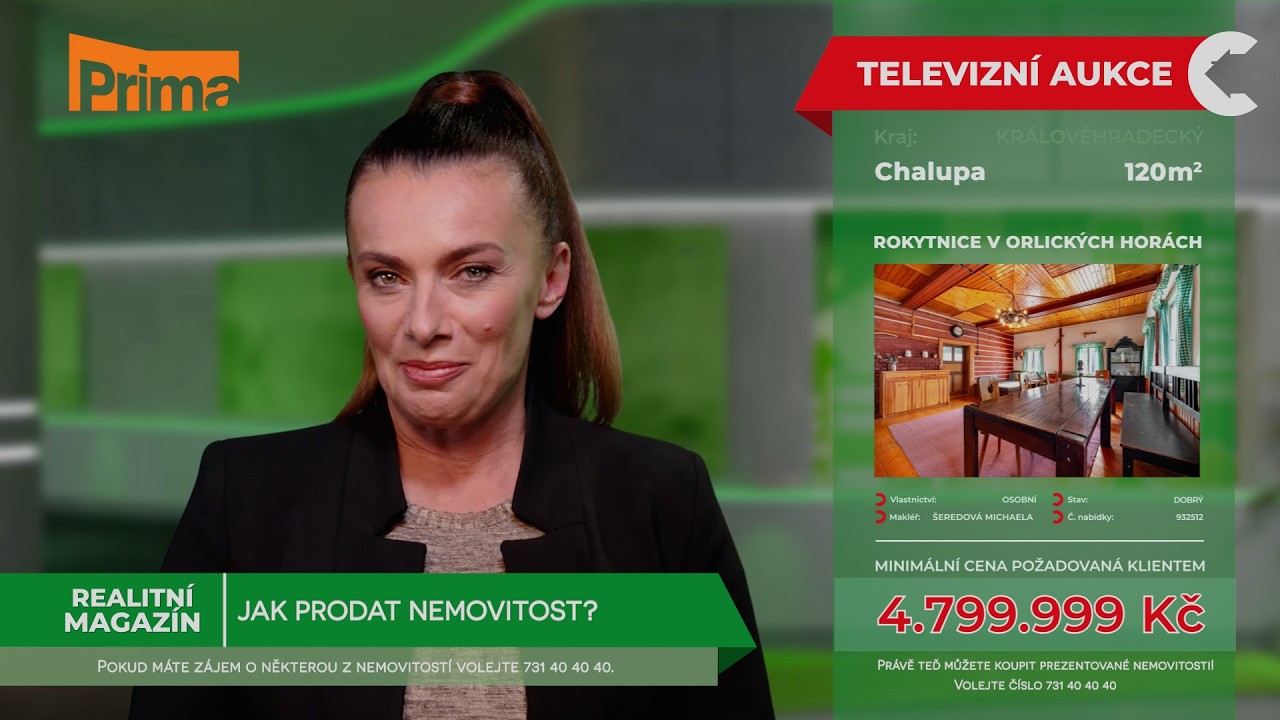Realitní magazín: TV Prima 17.3.2026