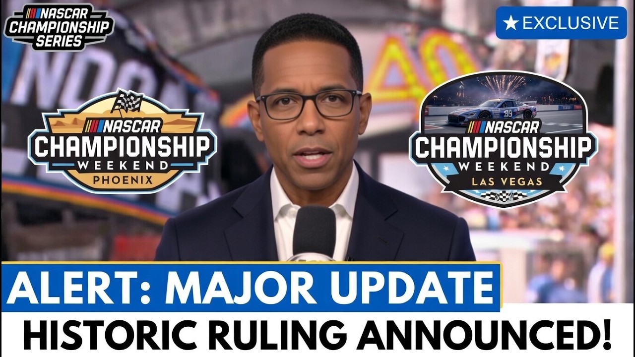 🚨 DRIVER OUT AT PHOENIX! NASCAR ANNOUNCES SHOCKING CHANGES — PLUS 23XI CHEATING DEBATE EXPLODES!
