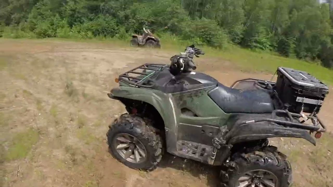 Hard Trail Riding - 2021 Yamaha Grizzly 700 SE