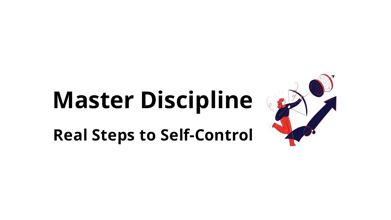 How to actually become disciplined