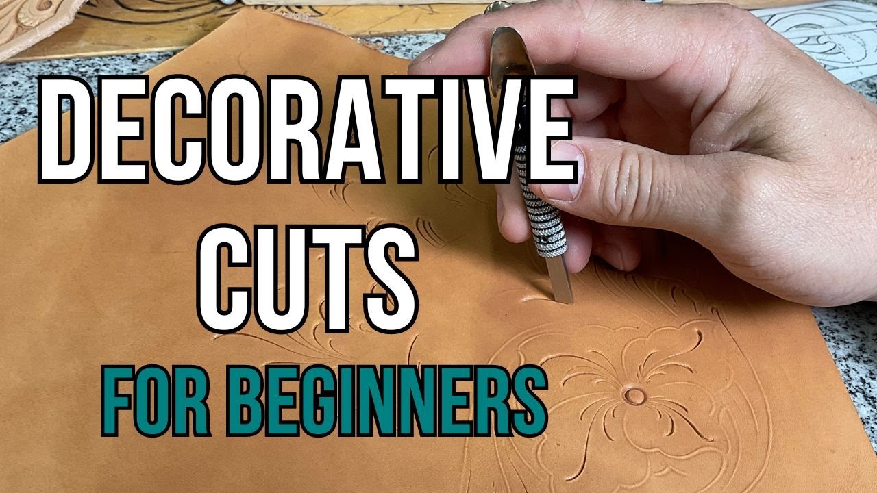 Adding Decorative Cuts To Tooled Leather (How, Where, & Why)