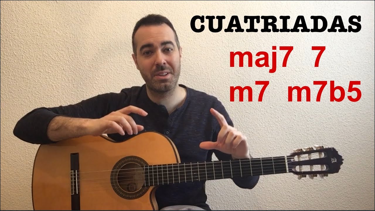 4 TÉTRADAS: Acordes maj7, 7, m7, m7b5