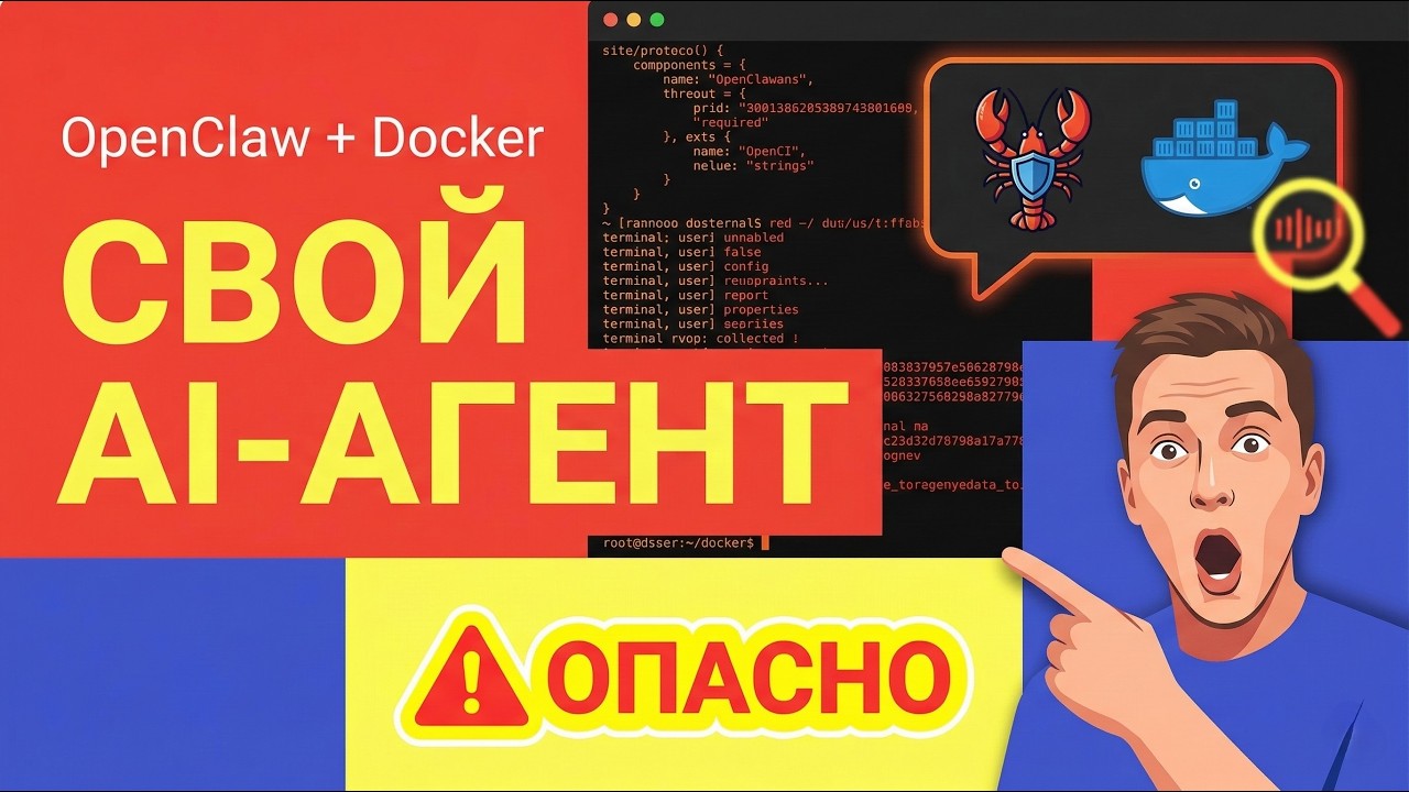 🦞 OpenClaw на своём сервере за 30 минут