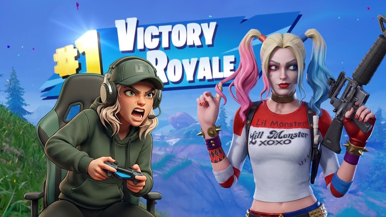 Harley & Me winning in Fortnite ZeroBuild.! *Kim & Gaara never saw it coming.