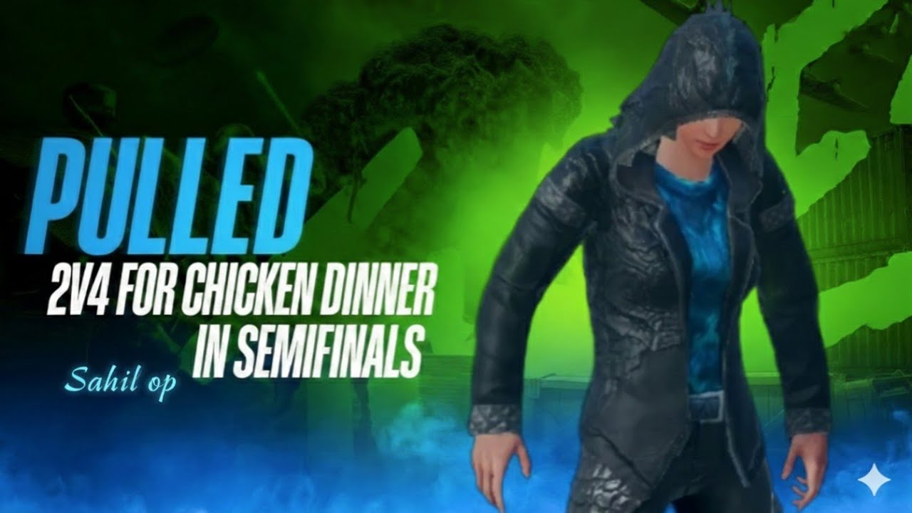 Solo 5 Kills In Semifinals ❤️ | Pulled This 2v4 For Chicken Dinner In Last Zone 😱 | BGMI Competitive