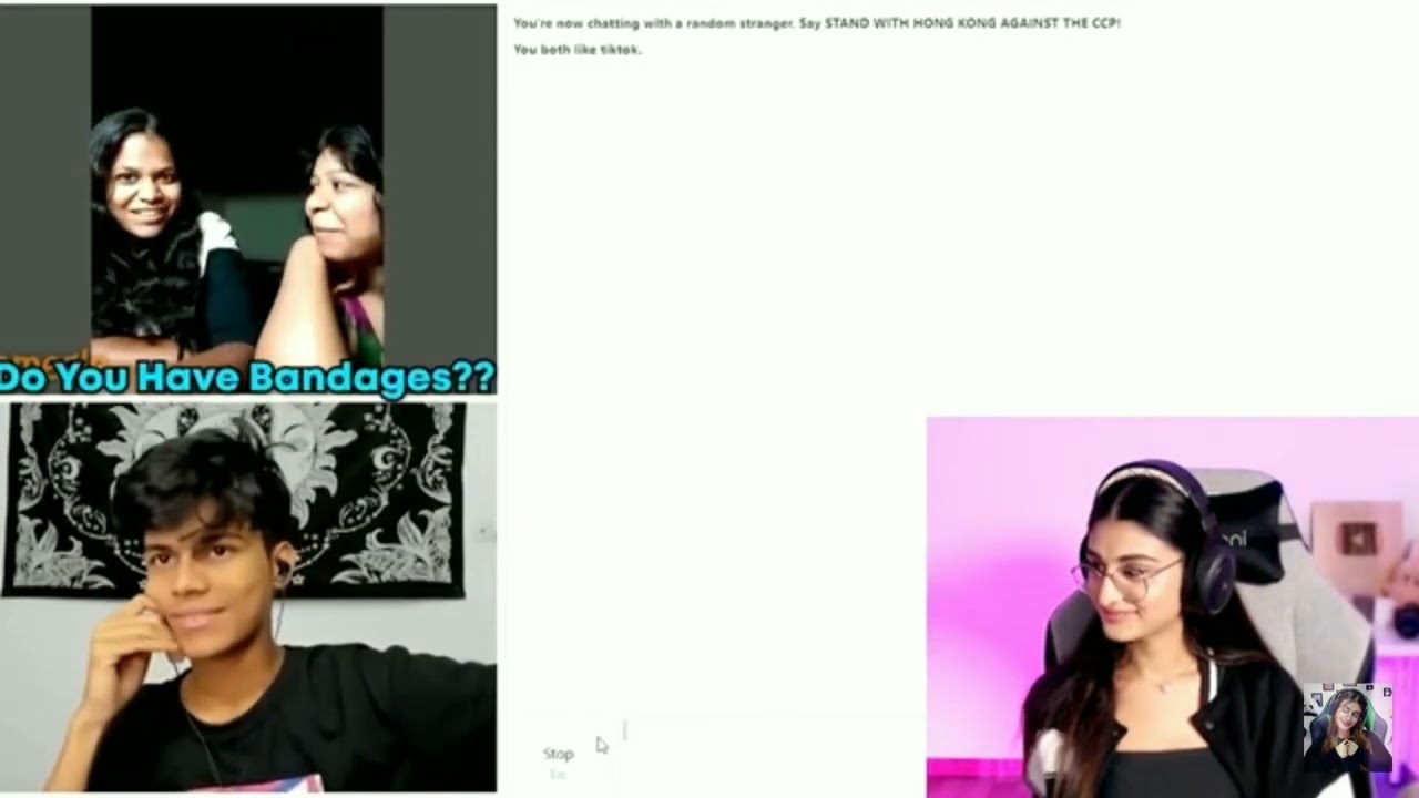 Payal Gaming Reaction On Adarsh Singh Video|Funny Movement 😂 #omegle #funny