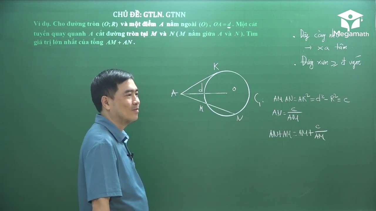 Chuyên đề: Giá trị lớn nhất - Giá trị nhỏ nhất Toán lớp 9 -  - Thầy Bùi Minh Mẫn