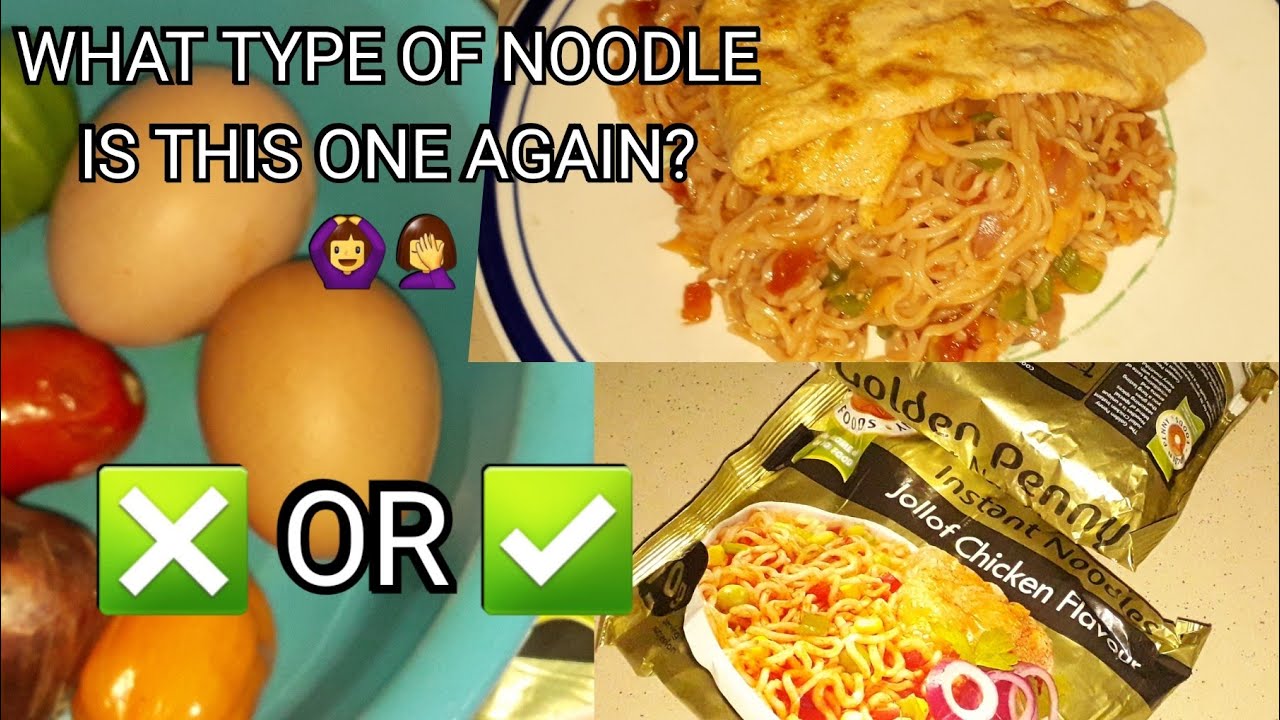 Review of GOLDEN PENNY INSTANT NOODLE JOLLOF CHICKEN FLAVOUR ¦¦ Kitchen with THE AMAZON DEB