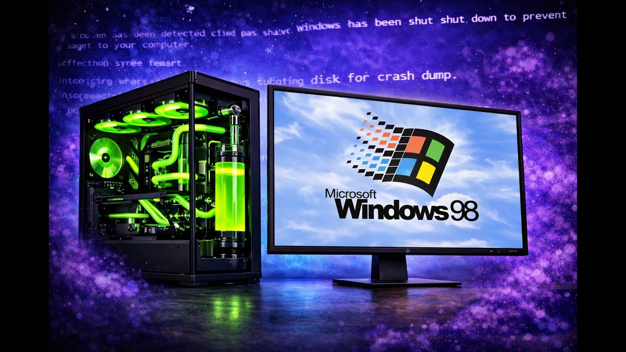 Установится ли Windows 98 на Настоящий Современный ПК в 2025?